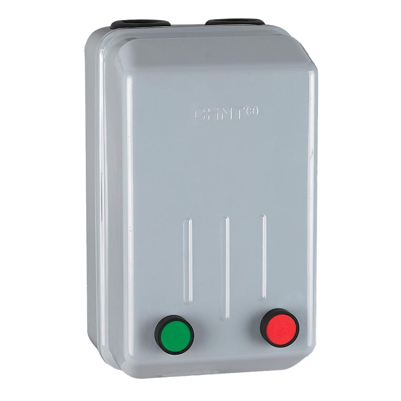 Chint DOL Starter (IP44 Steel Enclosure), 12A, 230V, (NC1‑1210)