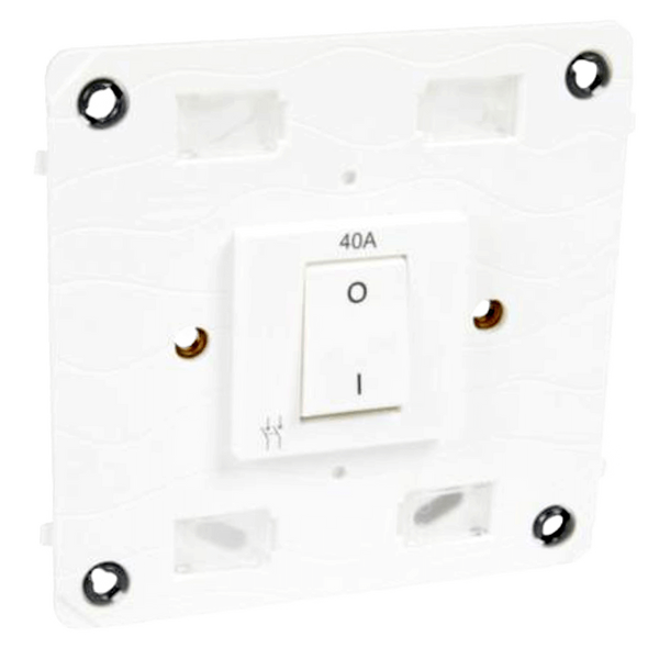 Legrand Arteor 40A 2-Pole Isolator - 4×4, White (No Cover)