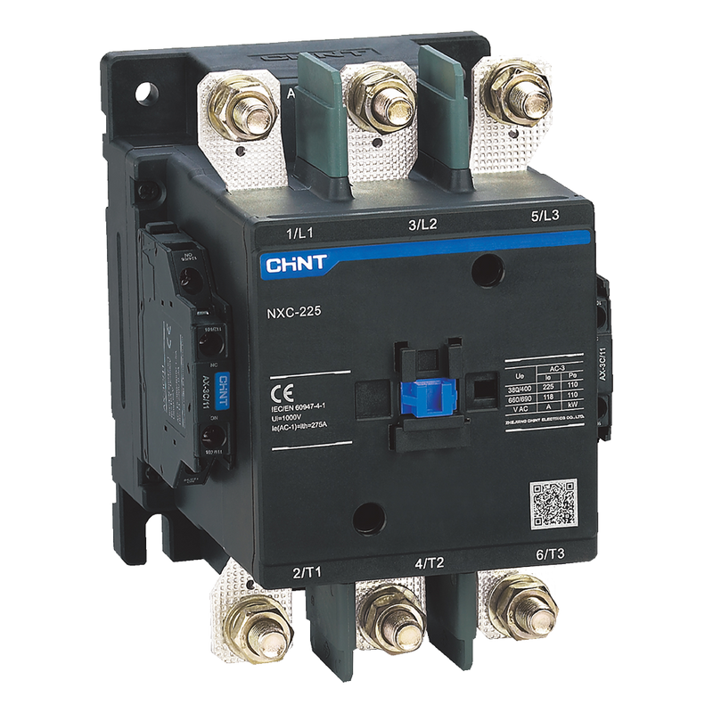 Chint Contactor - 18A 3P (3NO Main + 1NO + 1NC Aux), 220-230V Coil, 7.5kW