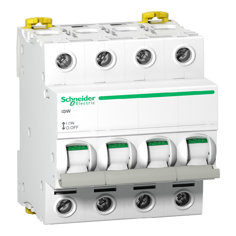 Schneider 63A 4P Isolator - DIN Rail