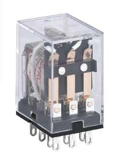 Chint Miniature Power Relay - 8 Flat Pin, 220VAC, with LED Indicator