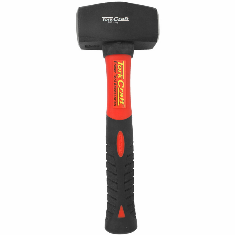 Tork Craft 2.5lb (1.1kg) Stoning/Club Hammer with Fibreglass Handle