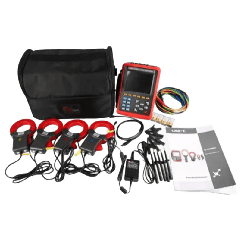 UNI-T Data Logger 3 Phase 1000A Flexi Clamps