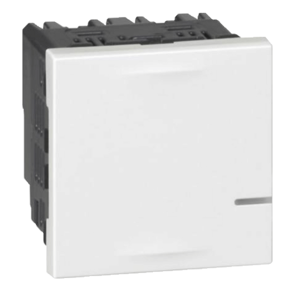 Legrand Arteor Netatmo Smart Switch - 2-Module, Without Neutral, White