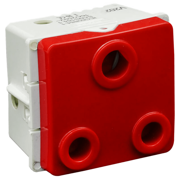 Veti 1 - 16A RSA Dedicated Socket Outlet Red