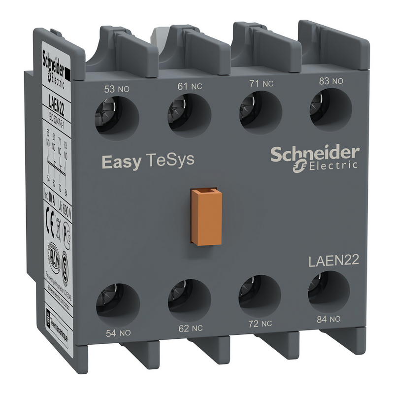 Schneider TeSys Auxiliary Front Contact 2NO+2NC