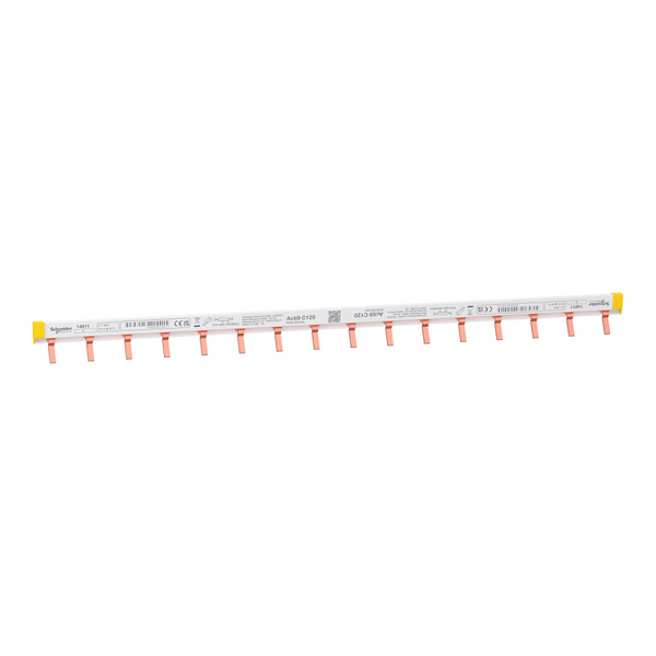 Schneider Busbar 125A 1‑Pole 24‑Way (27 mm Mod)