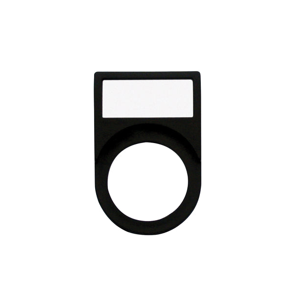 Chint Selector Switch Legend Plate Holder - 30 × 45 mm