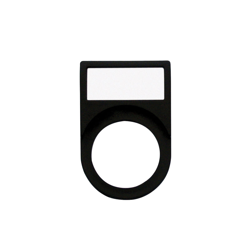 Chint Selector Switch Legend Plate Holder - 30 × 45 mm