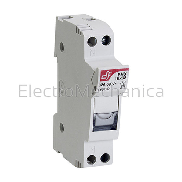 DF 1P 32 A Fuse Holder 10×38 mm 1000 V DC (gPV, Single Pole)