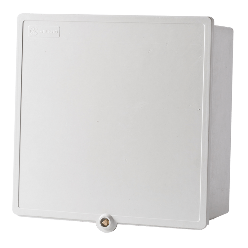 U7-A All-Purpose Enclosure - Slide Lid with Back Board & Tri-Lock, 305x305x155mm