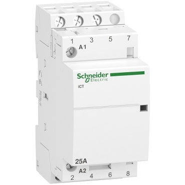 Schneider Contactor - 25A, 3NO, 240V AC Coil, 50Hz