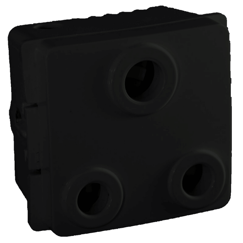 Veti 1 - 16A RSA Socket Outlet Black