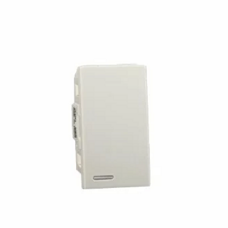 Legrand Ysalis Bell Press - 1 Module, White