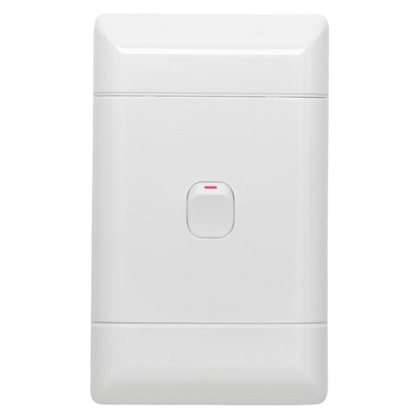 NUR 1‑Lever 1‑Way Switch in 100 × 50 mm