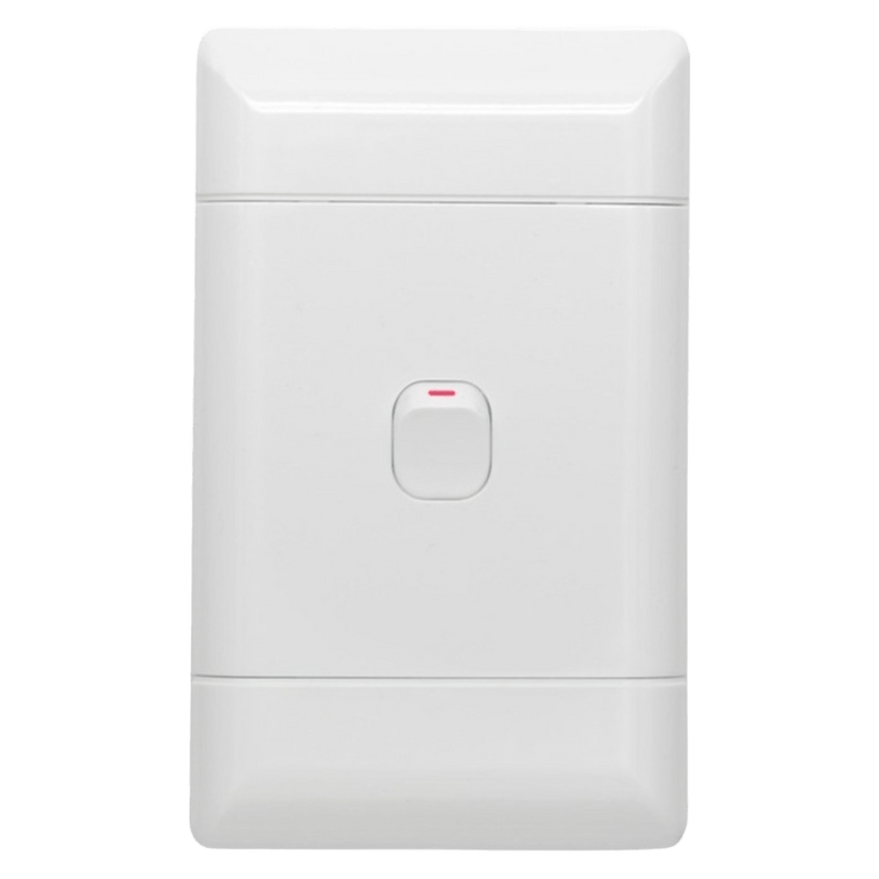 NUR 1‑Lever 1‑Way Switch in 100 × 50 mm