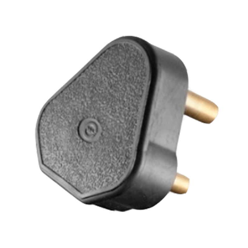 Crabtree 16A Plugtop Rubber Black
