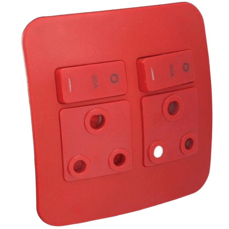 Veti 1 - Double Dedicated 16A RSA SSO Red