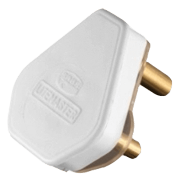 Crabtree Domestic 16A 3 Pin PVC Plugtop White