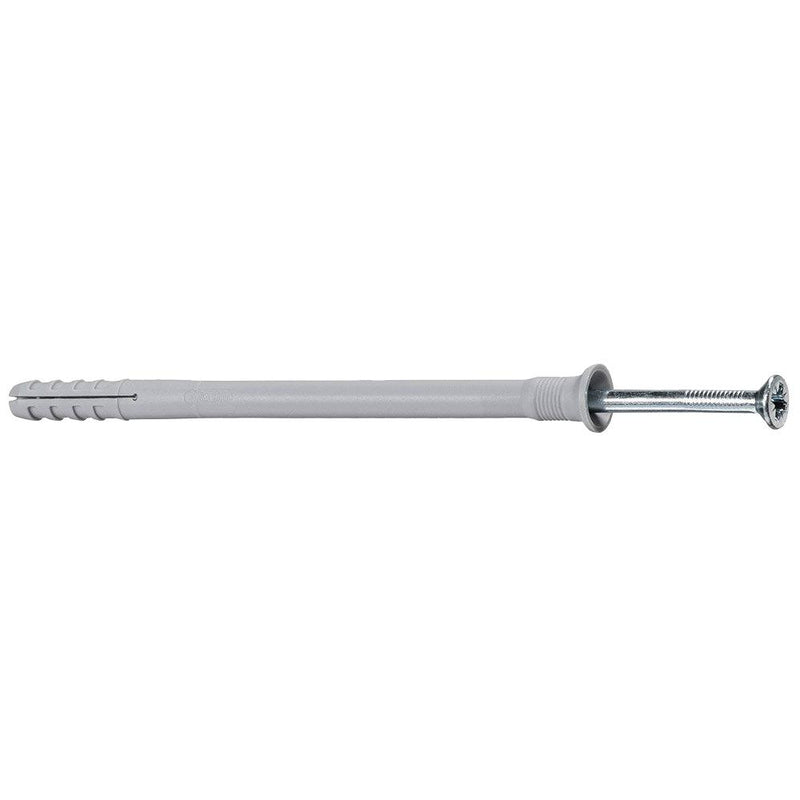 Fischer N 8 × 80/40 Nail‑In Anchor Plug - Builder's Pack