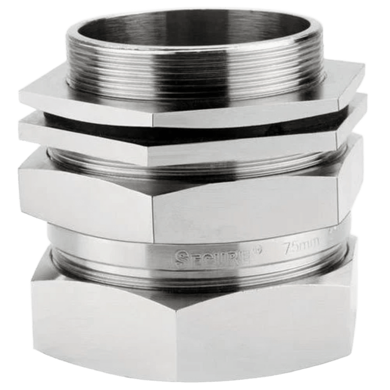 Size 5 Metal Compression Gland 50mm