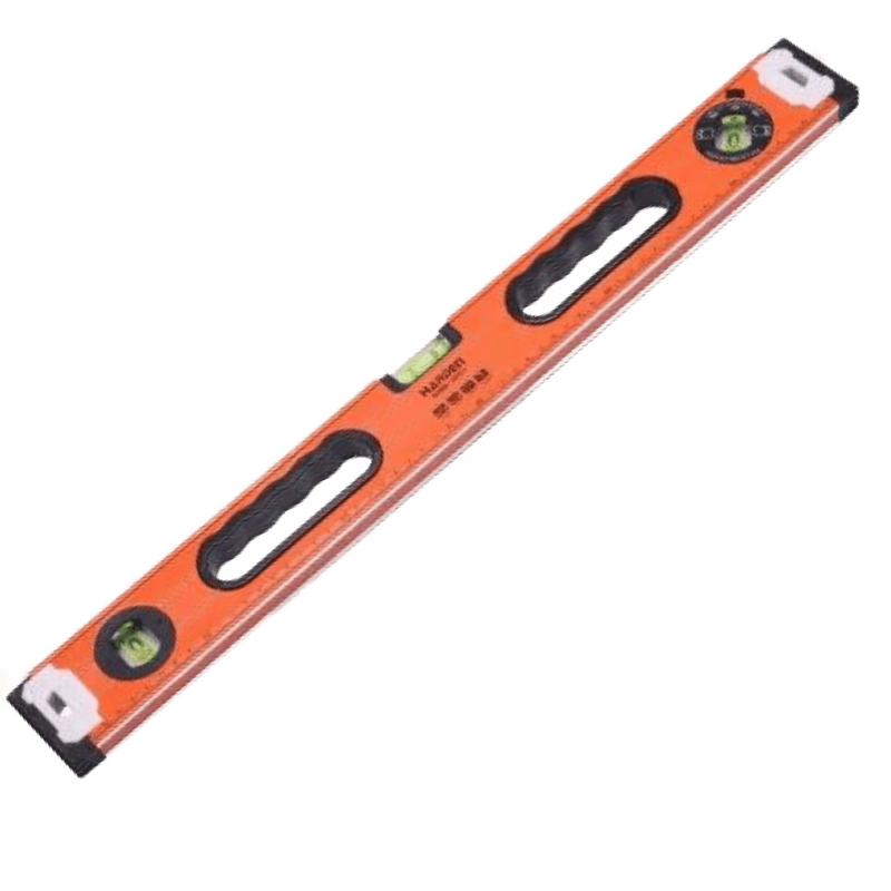 Ruwag Harden Spirit Level - 600 mm Aluminium, 3 Vials (Magnetic, Orange)