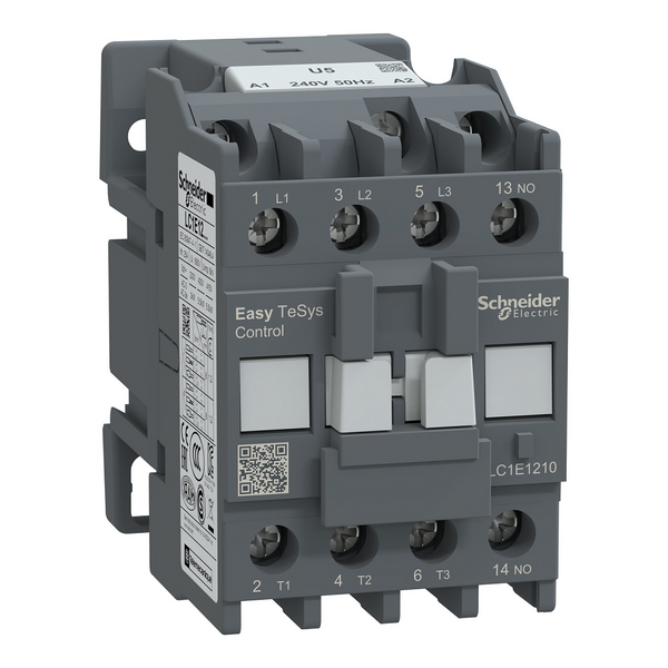 Schneider Contactor - 3P 12A TVS (1NO, 5.5kW, 220V Coil)