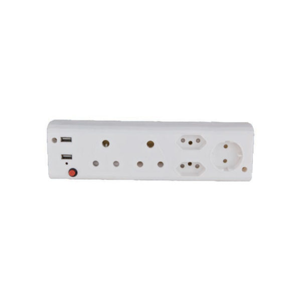 Ausma 5-Way Multiplug Wall Adaptor