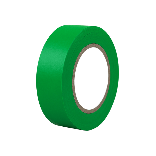 SR Insulation Tape PVC Green 0.18×18mm 20m Flame Retardant