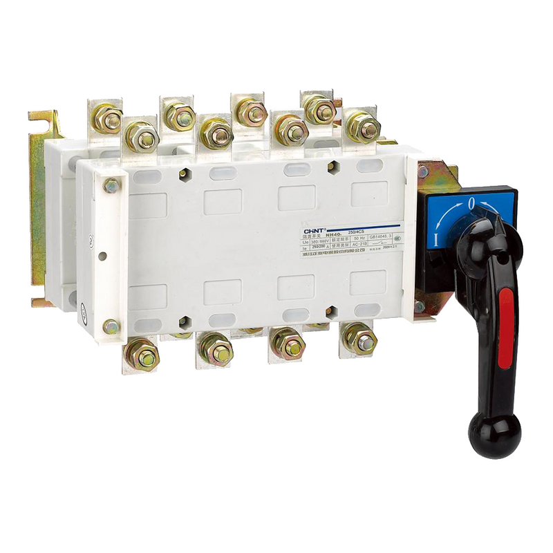 Chint Changeover Switch - 250A, 3 Pole, with Extension Handle